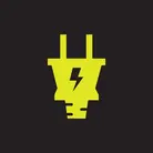Icon: hyper green power plug on a black background