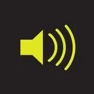 Icon: hyper green volume symbol on a black background
