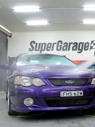 V8 Falcon in Mighty Car Mods garage